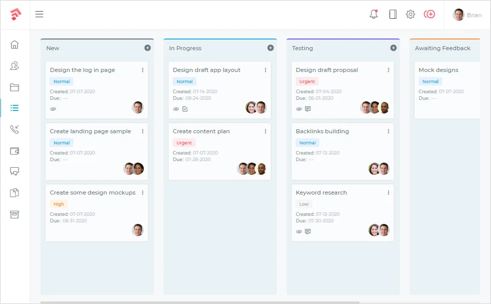 Grow CRM - Laravel Project Management