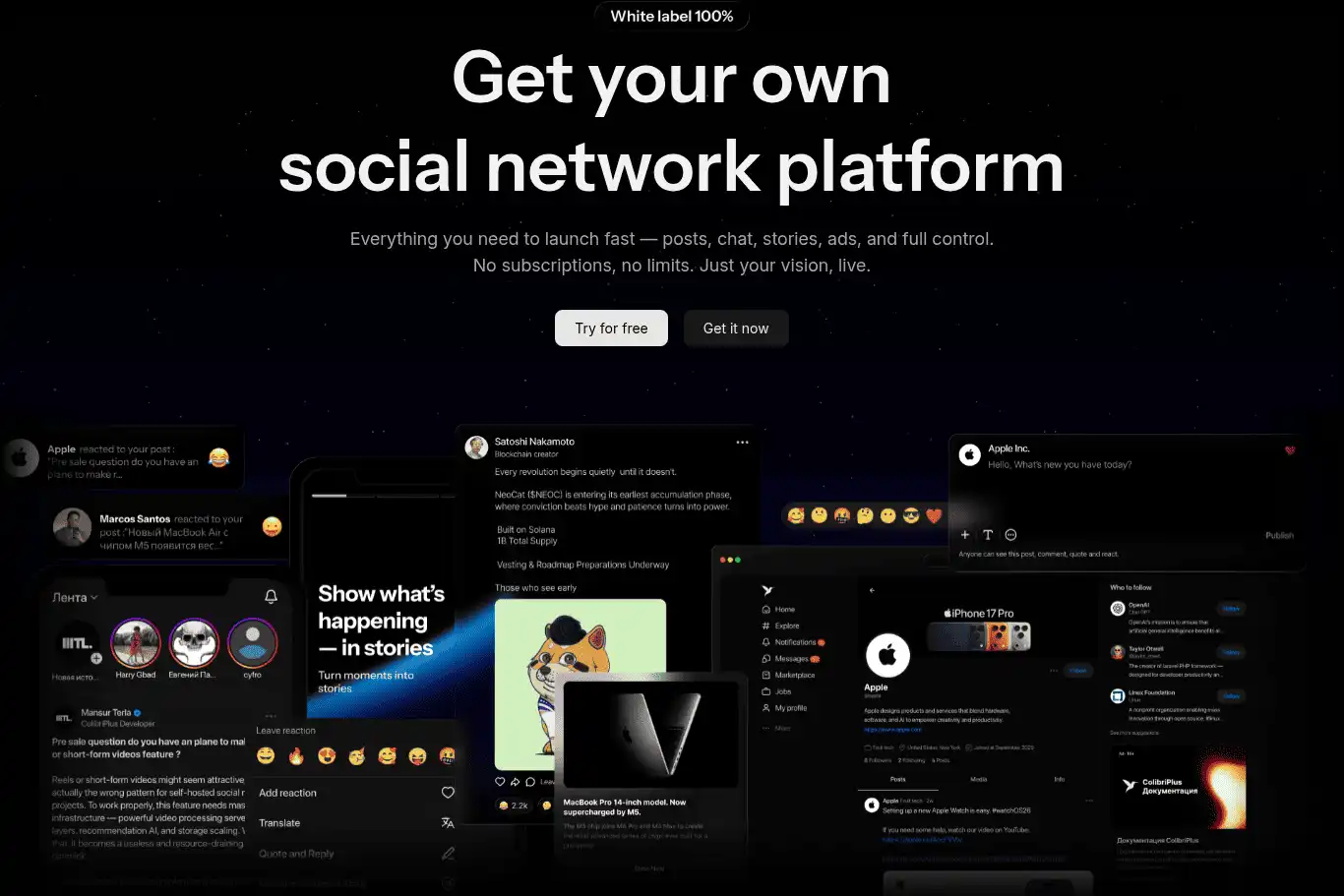 ColibriPlus - The Social Network Web Application