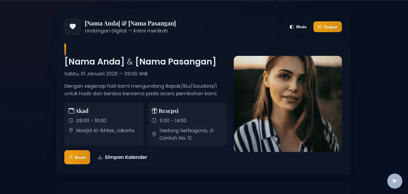 Template Undangan Digital