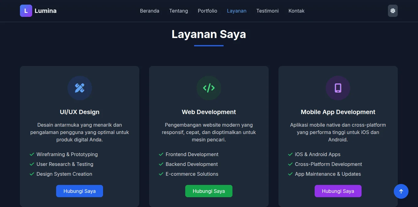 Portfolio Landing Page